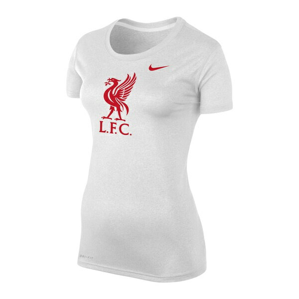 ナイキ レディース Tシャツ トップス Liverpool Nike Women's Legend Performance TShirt White