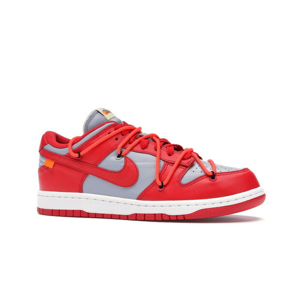 Nike ナイキ メンズ スニーカー 【Nike Dunk Low Off-White University Red】 サイズ US_5.5(23.5cm) University Red/University Red-Wolf Grey