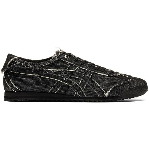ASICS アシックス メンズ スニーカー 【Onitsuka Tiger Mexico 66 SD Black Denim】 サイズ US_8(26.0cm) Black/Black ASICS アシックス メンズ スニーカー 【Onitsuka Tiger Mexico 66 SD Black Denim】 サイズ US_8(26.0cm) Black/Black