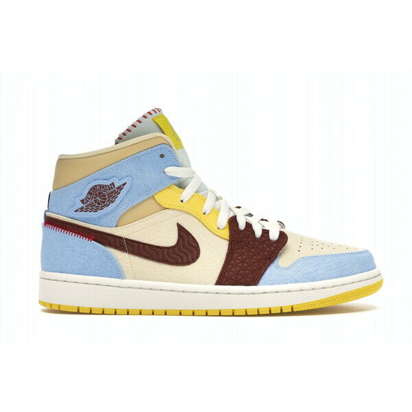 Jordan ジョーダン メンズ スニーカー 【Jordan 1 Mid SE Fearless Maison Chateau Rouge】 サイズ US_10(28.0cm) Pale Vanilla/Cinnamon