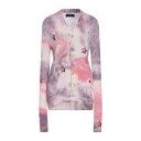 【送料無料】 アミリ レディース ニット&セーター アウター Cardigans Purple
