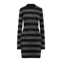【送料無料】 アニエバイ レディース ワンピース トップス Mini dresses Black