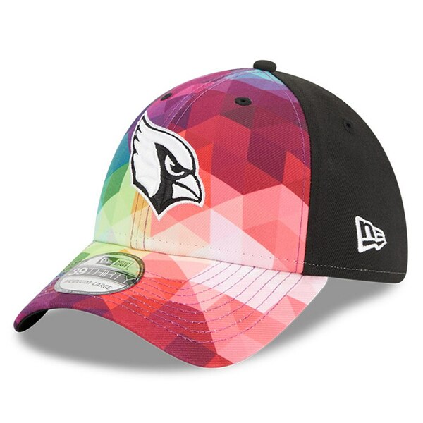 ニューエラ メンズ 帽子 アクセサリー Arizona Cardinals New Era 2023 NFL Crucial Catch 39THIRTY Flex Hat Pink