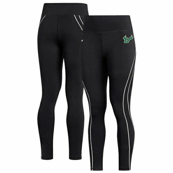 ǥ ǥ 奢ѥ ܥȥॹ South Florida Bulls adidas Women's Sideline Stadium Training Tights Black