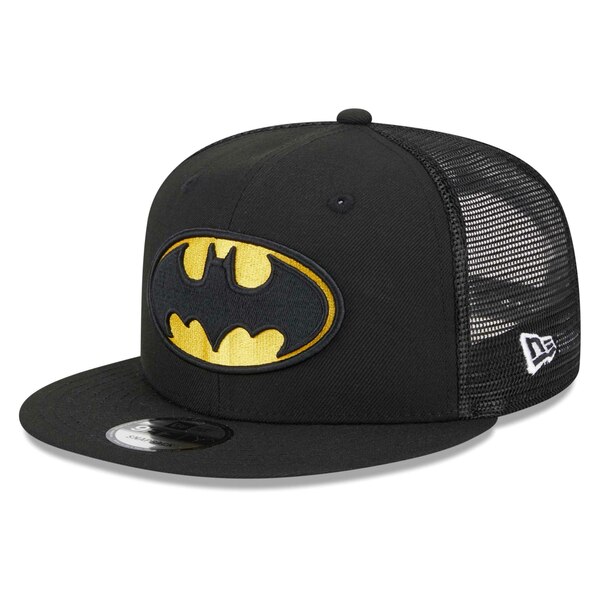 ˥塼  ˹ ꡼ Batman New Era Logo Trucker 9FIFTY Snapback Hat Black