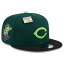 ニューエラ メンズ 帽子 アクセサリー Cincinnati Reds New Era Sour Apple Big League Chew Flavor Pack 9FIFTY Snapback Hat Green/ Black