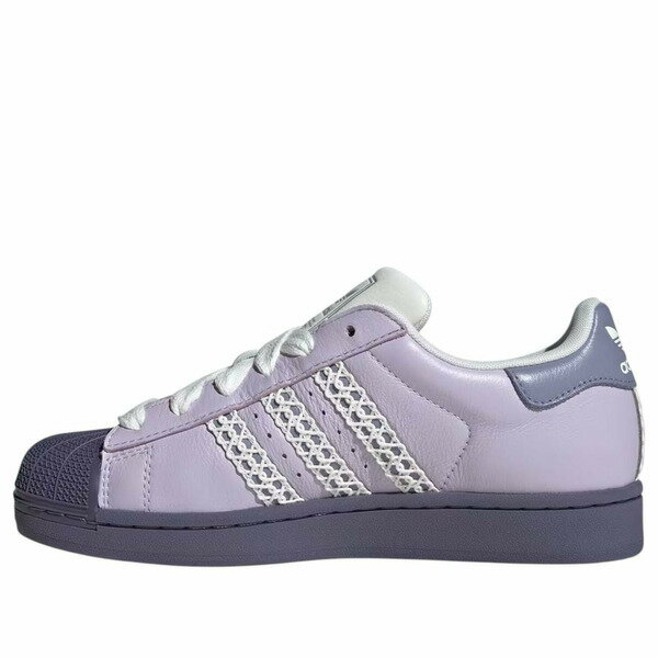 adidas アディダス レディース スニーカー Silver Dawn / Core White / Silver Violet 【(WMNS) adidas Superstar II 'Silver Dawn Violet' KJ4210】 サイズ US_5(22.0cm)