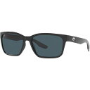 コスタデルマール メンズ サングラス・アイウェア アクセサリー Costa Del Mar Palmas Polarized Sunglasses Black/Gray