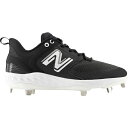 j[oX Y 싅 X|[c New Balance Men's Fresh Foam X 3000 V6 Metal Baseball Cleats Black/White