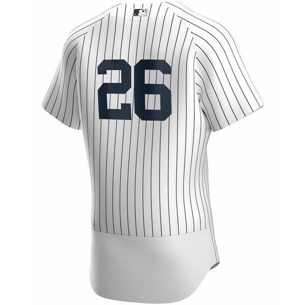 ナイキ メンズ パーカー・スウェットシャツ アウター Men's DJ LeMahieu White, Navy New York Yankees Home Authentic Player Jersey White, Navy