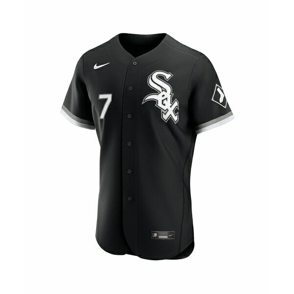 ナイキ メンズ パーカー・スウェットシャツ アウター Men's Tim Anderson Black Chicago White Sox Alternate Authentic Player Jersey Black