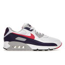 Nike ナイキ レディース スニーカー 【Nike Air Max 90 Eggplant (Women's)】 サイズ US_W_15.5 White/Eggplant-Flare-Zen Grey(4)