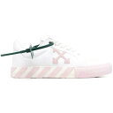 OFF-WHITE オフホワイト レディース スニーカー 【OFF-WHITE Low Vulcanized Canvas White Pink (Women'...
