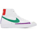 Nike ナイキ レディース スニーカー 【Nike Blazer Mid 77 Vintage White Green Fuchsia (Women's)】 サイズ US_6.5(23.5cm) White/Picante Red/Fuchsia Dream/Stadium Green(4)