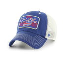 47ブランド レディース 帽子 アクセサリー Men 039 s Royal, Natural Buffalo Bills Five Point Trucker Clean Up Adjustable Hat Royal, Natural