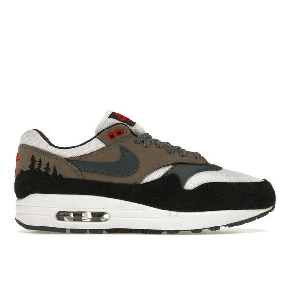 Nike ナイキ メンズ スニーカー 【Nike Air Max 1 PRM Escape Treeline】 サイズ US_M_4.5 White/State Blue-Black-Soft Grey