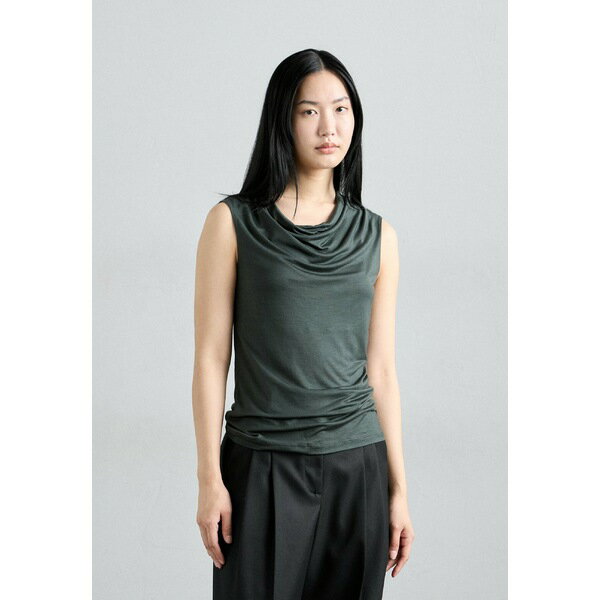 タイガー オブ スウェーデン レディース Tシャツ トップス JELA - Top - midnight green