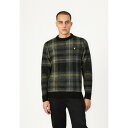 ライルアンドスコット メンズ サンダル シューズ BRUSHED TARTAN CREW NECK - Jumper - jet black