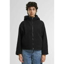 アーバン クラシックス レディース パーカー・スウェットシャツ アウター Fleece jacket - black(4)