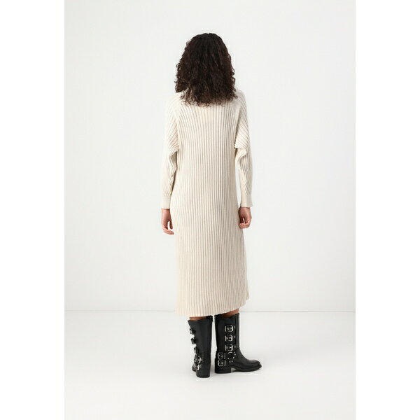 ヤス レディース ワンピース トップス YASMAVI MIDI ROLL NECK DRESS - Jumper dress - birch