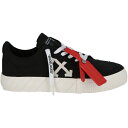 OFF-WHITE オフホワイト レディース スニーカー 【OFF-WHITE Low Vulcanized Canvas Sneaker Black Whit...