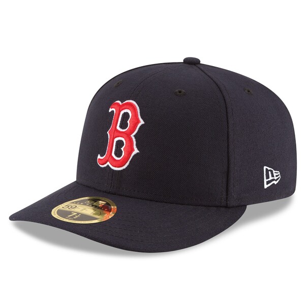 楽天astyニューエラ メンズ 帽子 アクセサリー Boston Red Sox New Era Authentic Collection On Field Low Profile Game 59FIFTY Fitted Hat Navy