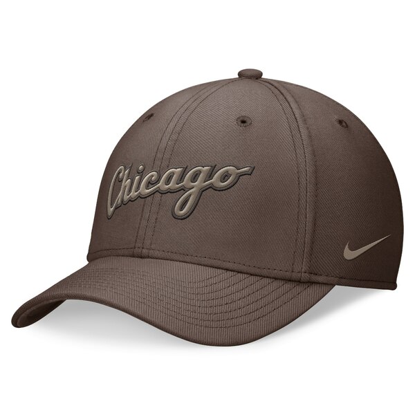 ʥ  ˹ ꡼ Chicago White Sox Nike Statement Ironstone Performance SwooshFlex Hat Brown