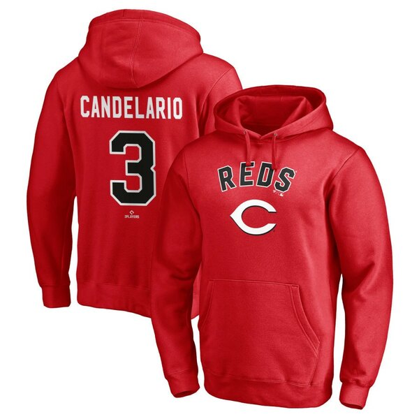 ファナティクス メンズ パーカー・スウェットシャツ アウター Cincinnati Reds Fanatics Branded Perso..