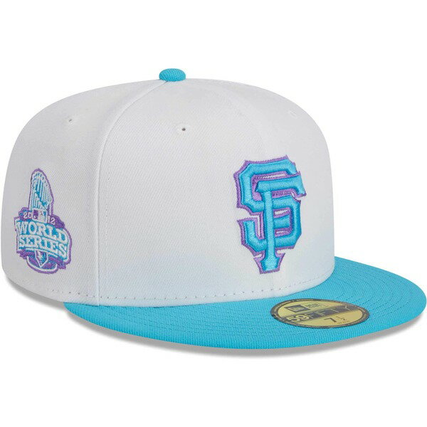 ˥塼  ˹ ꡼ San Francisco Giants New Era Vice 59FIFTY Fitted Hat White