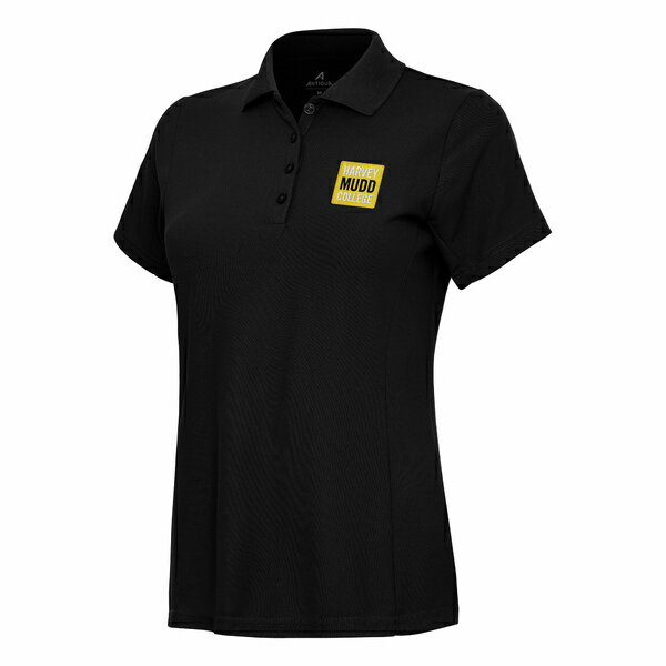 アンティグア レディース ポロシャツ トップス Harvey Mudd College Antigua Women's Legacy Pique Polo Black