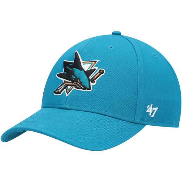 フォーティーセブン メンズ 帽子 アクセサリー San Jose Sharks '47 Legend MVP Adjustable Hat Teal