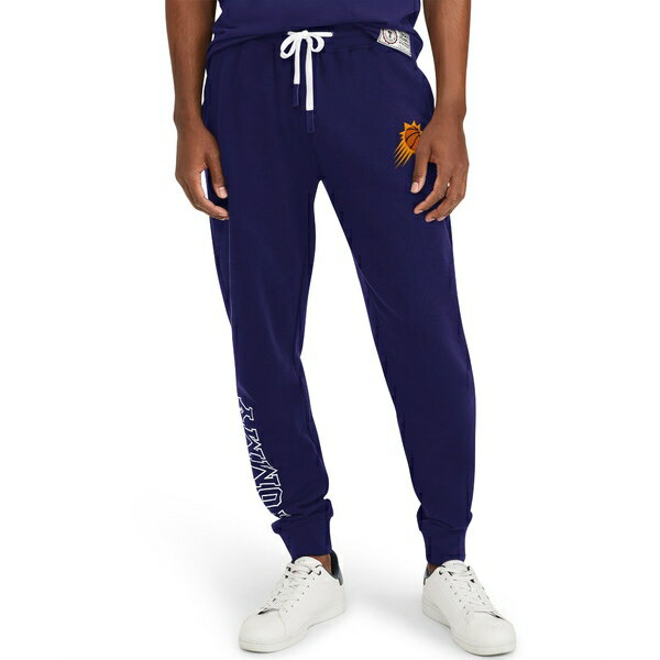 トミーヒルフィガー メンズ カジュアルパンツ ボトムス Phoenix Suns Tommy Jeans Carl BiBlend Fleece Jogger Pants Purple
