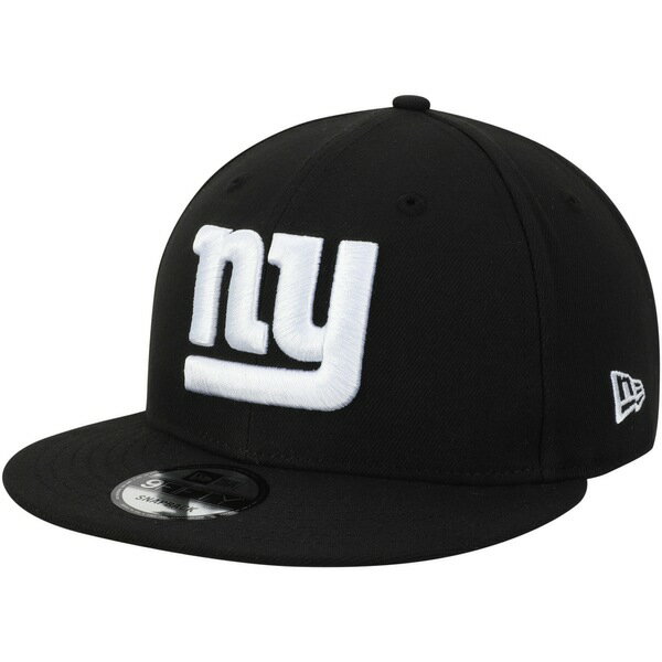 ニューエラ メンズ 帽子 アクセサリー New York Giants New Era BDub 9FIFTY Adjustable Hat Black