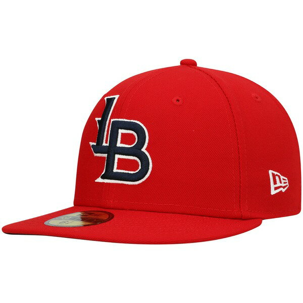ニューエラ メンズ 帽子 アクセサリー Louisville Bats New Era Authentic Collection Road 59FIFTY Fitted Hat Red
