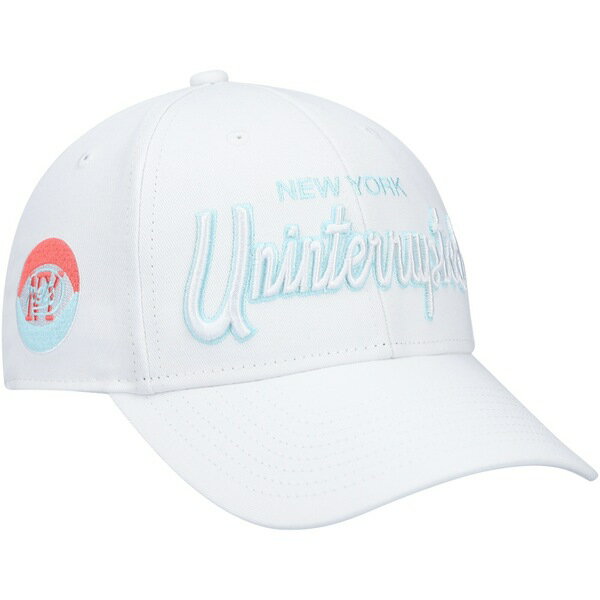 楽天astyミッチェル&ネス メンズ 帽子 アクセサリー New York Nets Mitchell & Ness x Uninterrupted Logo Snapback Hat White