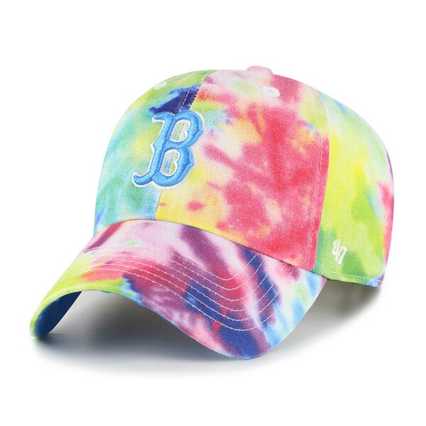 楽天astyフォーティーセブン メンズ 帽子 アクセサリー Boston Red Sox '47 Spectral Tie Dye Adjustable Hat