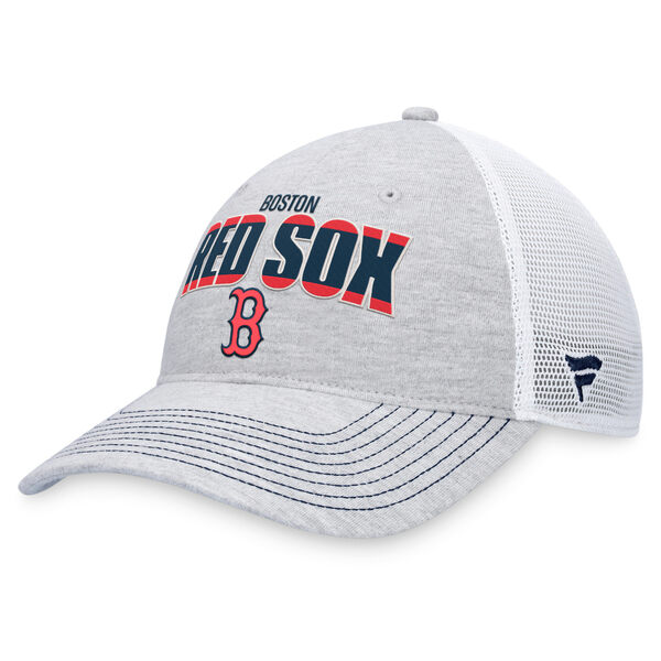 եʥƥ  ˹ ꡼ Boston Red Sox Fanatics Branded Logo Trucker Adj...