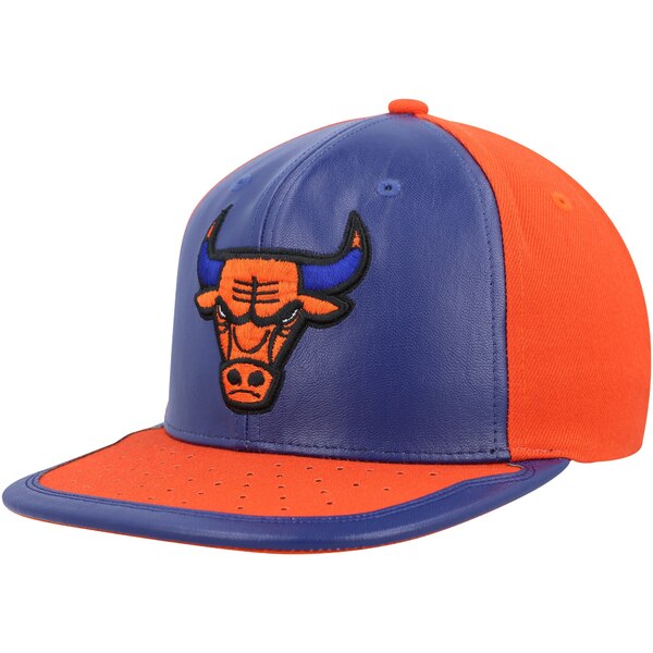 ミッチェル＆ネス ミッチェル&ネス メンズ 帽子 アクセサリー Chicago Bulls Mitchell & Ness Day One Snapback Hat Royal/Orange