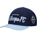 ミッチェル＆ネス ミッチェル&ネス メンズ 帽子 アクセサリー Vancouver Whitecaps FC Mitchell & Ness Team Script 2.0 Stretch Snapback Hat Deep Sea Blue
