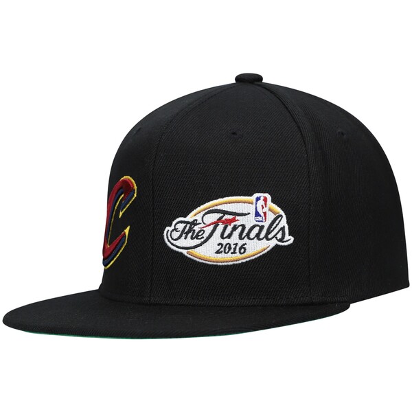 楽天astyミッチェル&ネス メンズ 帽子 アクセサリー Cleveland Cavaliers Mitchell & Ness x Lids 2016 NBA Finals Dual Whammy Snapback Hat Black