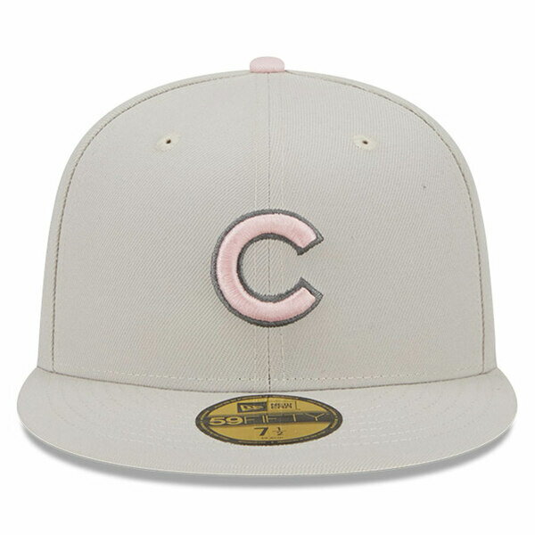 ニューエラ メンズ 帽子 アクセサリー Chicago Cubs New Era 2023 Mother's Day OnField 59FIFTY Fitted Hat Khaki
