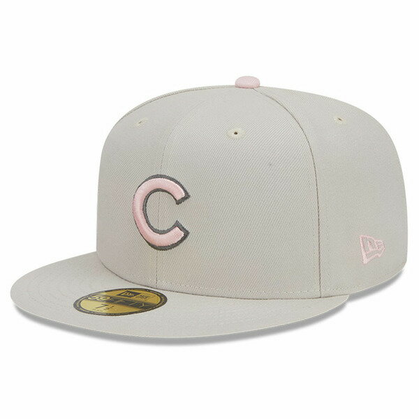 ニューエラ メンズ 帽子 アクセサリー Chicago Cubs New Era 2023 Mother's Day OnField 59FIFTY Fitted Hat Khaki