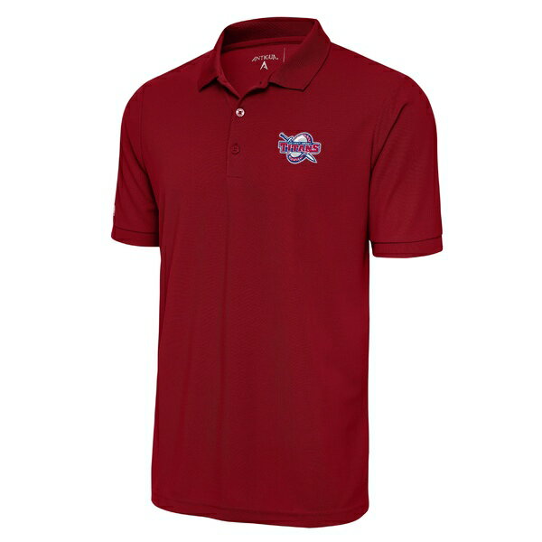 楽天astyアンティグア メンズ ポロシャツ トップス Detroit Mercy Titans Antigua Legacy Pique Polo Red