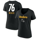■トップスサイズ 単位(cm) USサイズ｜身幅(cm) 【0-2】XS(5-7号)｜38.5 【2-4】S(9号)｜41 【4-6】M(11-13号)｜44 【8-10】L(15-17号)｜47 【12】XL(19号)｜50 ■ブランド Fanatics Branded (ファナティクス)■商品名 Pittsburgh Steelers Fanatics Branded Women's Personalized Name & Number Team Wordmark VNeck TShirt■こちらの商品は米国・ヨーロッパからお取り寄せ商品となりますので、 お届けまで10日〜2週間前後お時間頂いております。 ■各ブランド・商品・デザインによって大きな差異がある場合がございます。 ■あくまで平均的なサイズ表ですので、「参考」としてご利用ください。 ■店内全品【送料無料】です！（※沖縄・離島は別途送料3,300円がかかります）