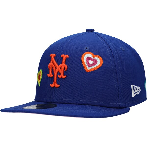 ˥塼  ˹ ꡼ New York Mets New Era Chain Stitch Heart 59FIFTY Fitted Hat Royal