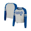 コロシアム レディース Tシャツ トップス Women's Heather Gray Kentucky Wildcats I'm Gliding Here Ra...