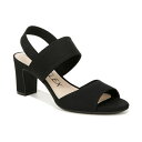 ライフストライド レディース サンダル シューズ Women's Fiona Slingback Dress Sandals Black Fabric