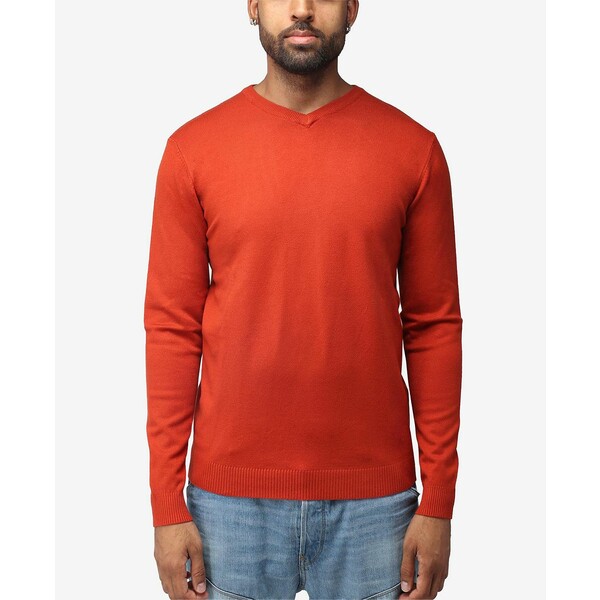 å쥤  ˥å&  Men's Basic V-Neck Pullover Midweight Sweater...