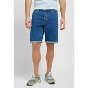 リー メンズ デニムパンツ ボトムス POCKET - Denim shorts - lazy river(4)