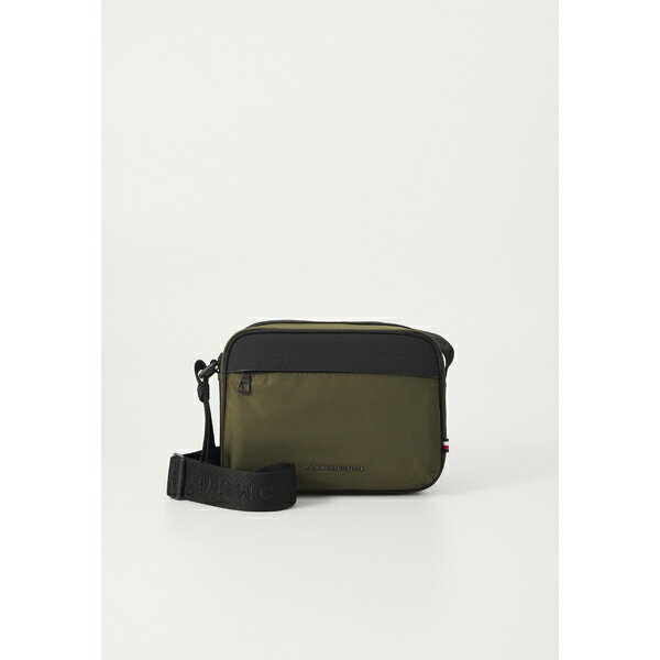トミー ヒルフィガー メンズ ショルダーバッグ バッグ REPREVE CAMERA BAG - Across body bag - khaki